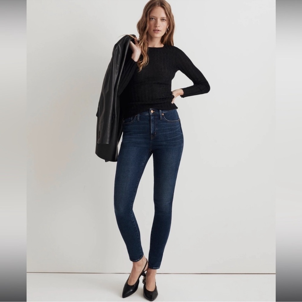 Madewell 10" High-Rise Skinny Jeans in Kingston Wash Size: 29, NWOT